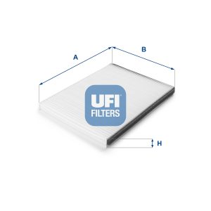 Filtru aer habitaclu UFI 53.041.00 – CITROEN | AutoRival