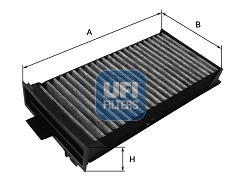 Filtru aer habitaclu UFI 54.125.00 – CITROEN | AutoRival