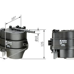 Filtru combustibil BOSCH 0 450 906 460 Filtru combustibil BOSCH 0 450 906 460 – imagine produs