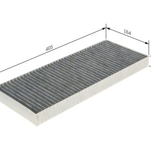 Filtru aer habitaclu BOSCH 1 987 435 555 – imagine produs