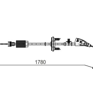 Cablu frana de parcare BOSCH 1 987 482 796 – imagine produs