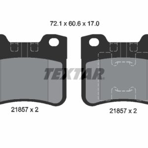 Set placute frana TEXTAR 2185701 – CITROEN | AutoRival