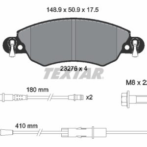 Set placute frana TEXTAR 2327601 – CITROEN | AutoRival