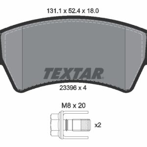 Set placute frana TEXTAR 2339602 – CITROEN | AutoRival