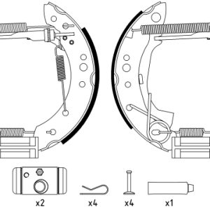 Set saboti frana TEXTAR 84059801 – CITROEN | AutoRival
