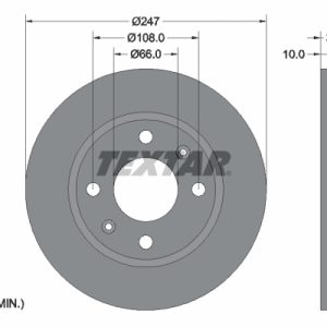 Disc frana TEXTAR 92029803 – CITROEN | AutoRival