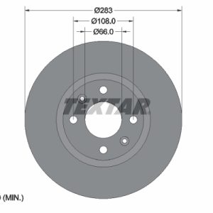 Disc frana TEXTAR 92078703 – CITROEN | AutoRival