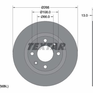 Disc frana TEXTAR 92089103 – CITROEN | AutoRival
