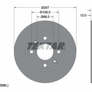 Disc frana TEXTAR 92092803 – CITROEN | AutoRival