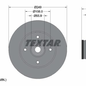 Disc frana TEXTAR 92133303 – CITROEN | AutoRival