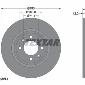 Disc frana TEXTAR 92231303 – CITROEN | AutoRival