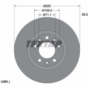 Disc frana TEXTAR 92232503 – CITROEN | AutoRival