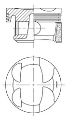 Piston KOLBENSCHMIDT 41705620 – CITROEN | AutoRival