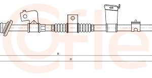 Cablu frana de parcare COFLE 1.CT005 – CITROEN | AutoRival