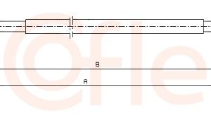Cablu frana de parcare COFLE 10.4521 – CITROEN | AutoRival