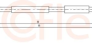 Cablu frana de parcare COFLE 10.4665 – CITROEN | AutoRival