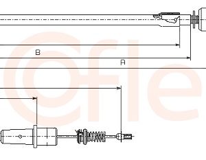 Cablu acceleratie COFLE 11.1246 – CITROEN | AutoRival