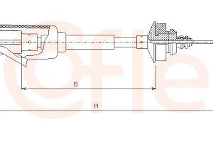 Cablu ambreiaj COFLE 11.2253 – CITROEN | AutoRival