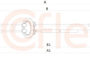 Cablu transmisie manuala COFLE 11.3882 – CITROEN | AutoRival