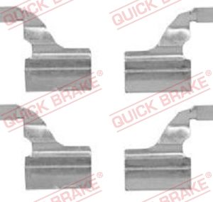 Set accesorii placute frana QUICK BRAKE 109-1684