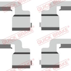 Set accesorii placute frana QUICK BRAKE 109-1703