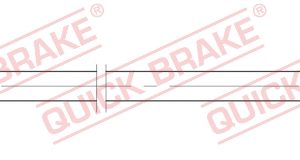 Furtun frana QUICK BRAKE 25.074