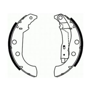 Set saboti frana ABE C0P029ABE – CITROEN | AutoRival