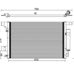 Condensator climatizare E-KRAFT 1924005089 – CITROEN | AutoRival