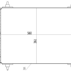 Condensator climatizare MTR 13054406 – CITROEN | AutoRival