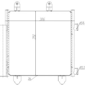 Condensator climatizare MTR 13054519 – CITROEN | AutoRival