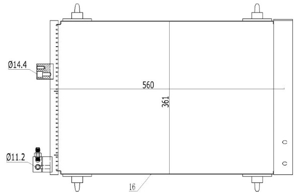 Condensator climatizare MTR 13054635 – CITROEN | AutoRival