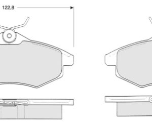 Set placute frana MTR MT605 – CITROEN | AutoRival