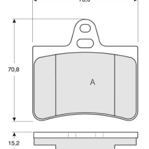 Set placute frana MTR MT686 – CITROEN | AutoRival