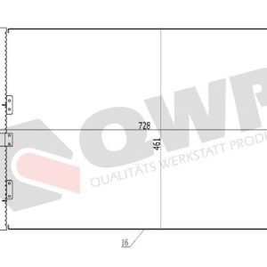 Condensator climatizare QWP WAC452 – CITROEN | AutoRival