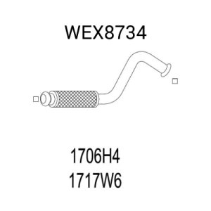 Racord evacuare QWP WEX8734 – CITROEN | AutoRival