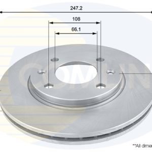Disc frana COMLINE ADC1506V – CITROEN | AutoRival