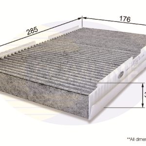 Filtru aer habitaclu COMLINE EKF117A – CITROEN | AutoRival