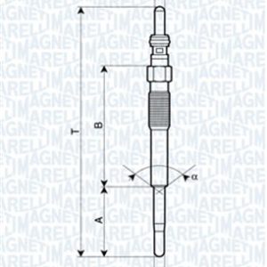 Bujie incandescenta MAGNETI MARELLI 062900080304