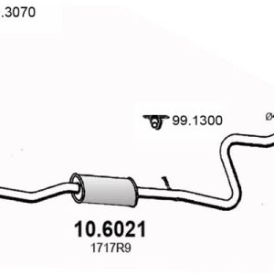 Toba esapamet intermediara ASSO 10.6021 – CITROEN | AutoRival