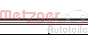 Furtun frana METZGER 4110114 – CITROEN | AutoRival