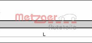 Furtun frana METZGER 4111152 – CITROEN | AutoRival