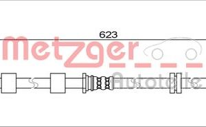 Furtun frana METZGER 4111741 – CITROEN | AutoRival