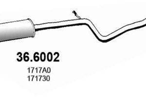 Toba esapamet intermediara ASSO 36.6002 – CITROEN | AutoRival