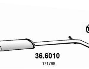 Toba esapamet intermediara ASSO 36.6010 – CITROEN | AutoRival