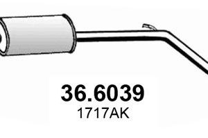 Toba esapamet intermediara ASSO 36.6039 – CITROEN | AutoRival