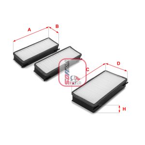 Filtru aer habitaclu SOFIMA S 3070 C – CITROEN | AutoRival