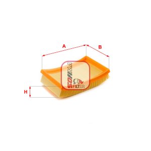Filtru aer SOFIMA S 3603 A – CITROEN | AutoRival