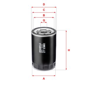 Filtru ulei SOFIMA S 7500 R – CITROEN | AutoRival
