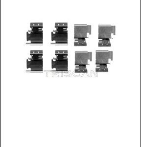 Set accesorii placute frana TRISCAN 8105 101627 – CITROEN | AutoRival