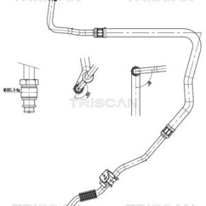 Furtun hidraulic sistem de directie TRISCAN 8516 28016 – CITROEN | AutoRival